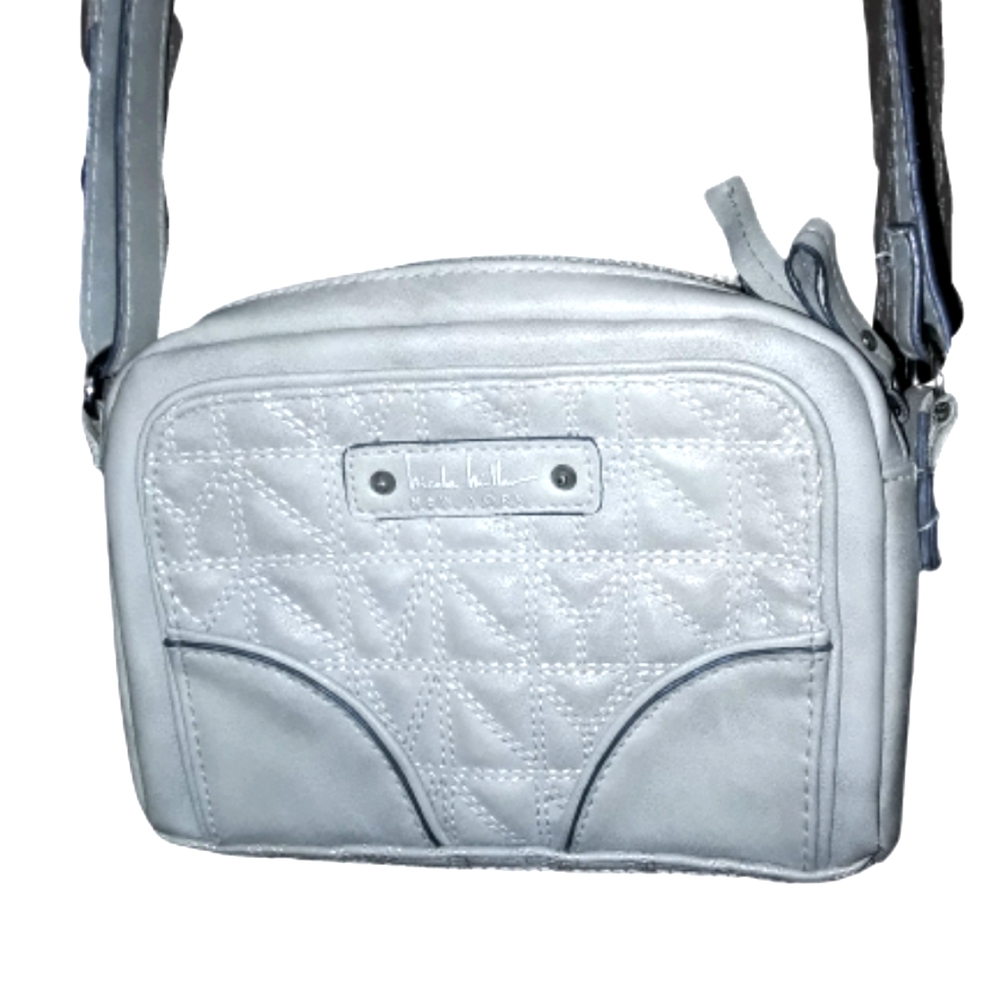 Nicole miller Crossbody purse cream color
